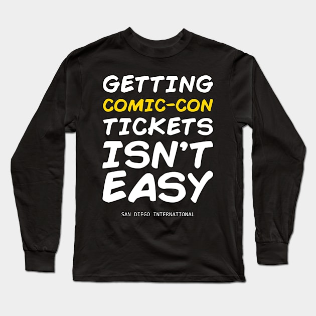 Comic-Con Long Sleeve T-Shirt by 3coo